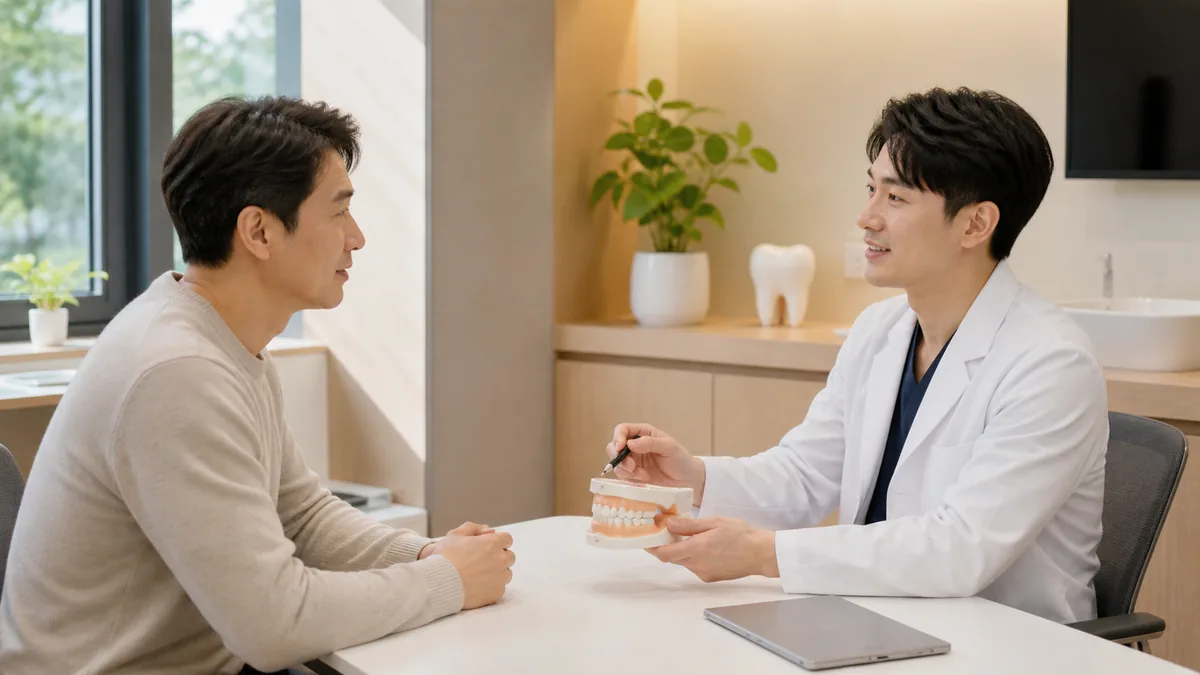 강동구 치과 상담, 진단 근거부터 묻는 자리입니다