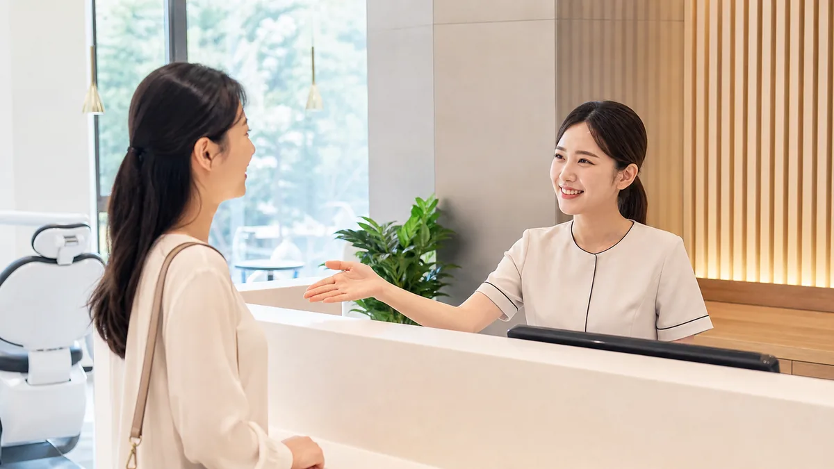 명일역 1번 출구 앞 치과에서 검진 상담을 받습니다