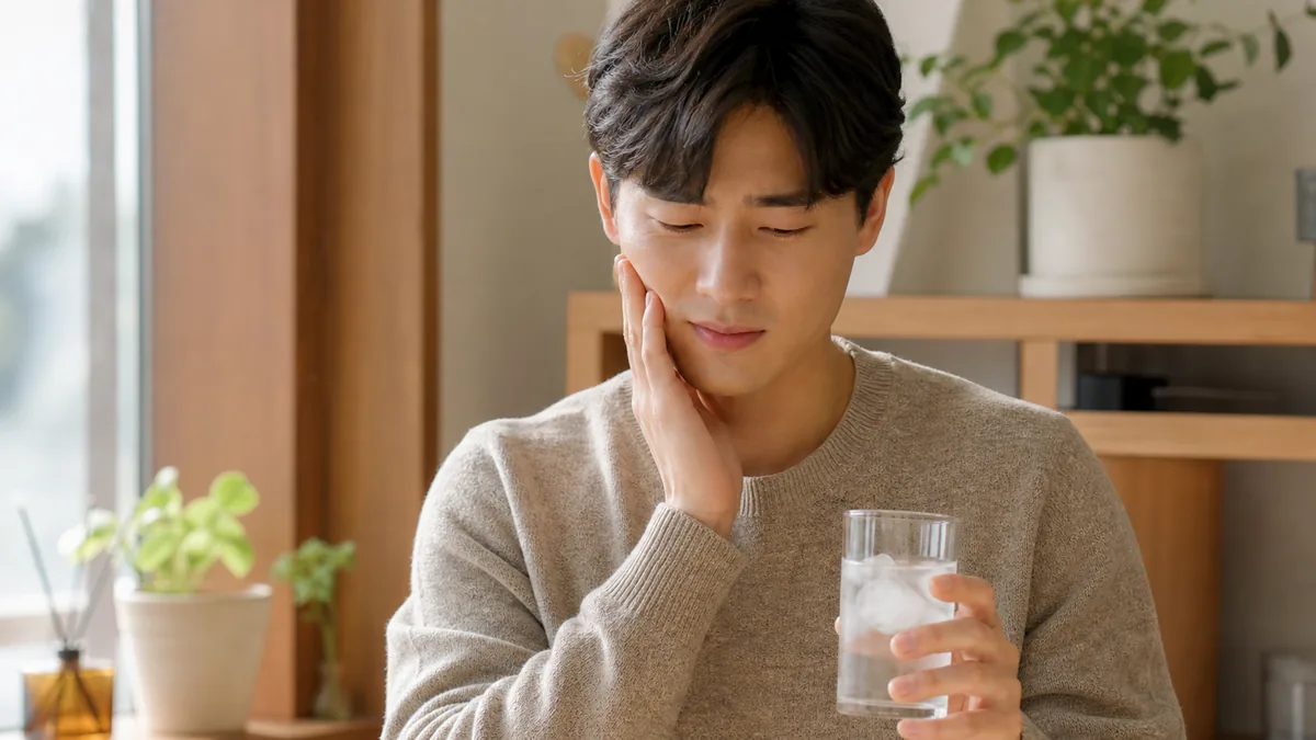 찬물에 이가 시린 순간, 원인은 다섯 갈래입니다