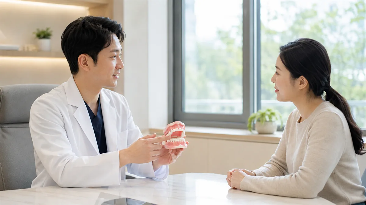 명일역 치과 서울더자연치과의 크라운 상담