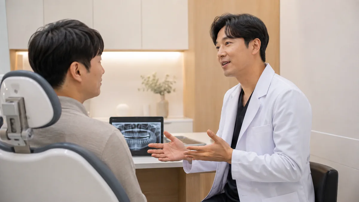 명일역 치과 서울더자연치과의 치아미백 상담