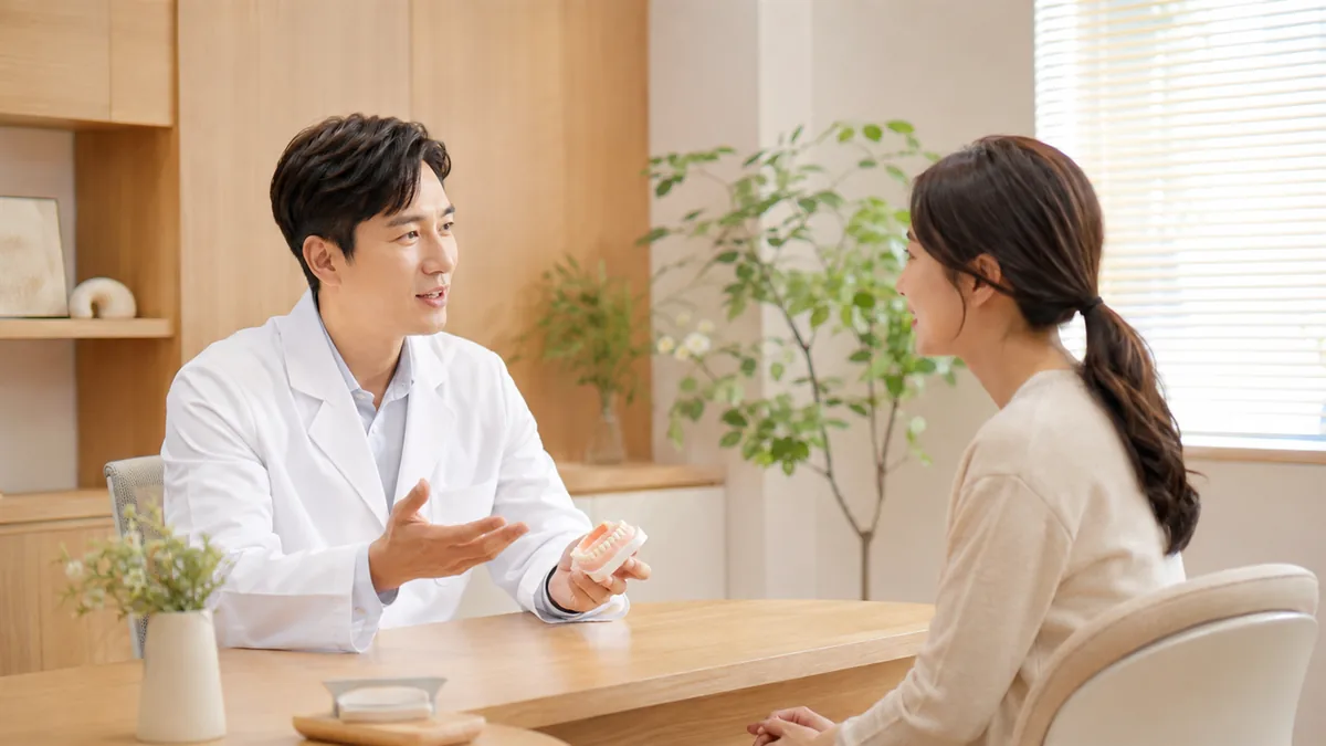 명일역 치과 서울더자연치과의 잇몸치료 상담