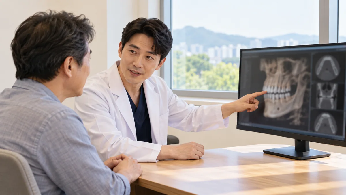 평면 엑스레이로 어려운 부위는 3D CT로 확인합니다