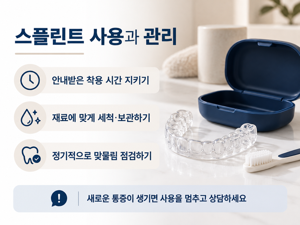 이갈이 스플린트