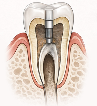 치아 내부 변색